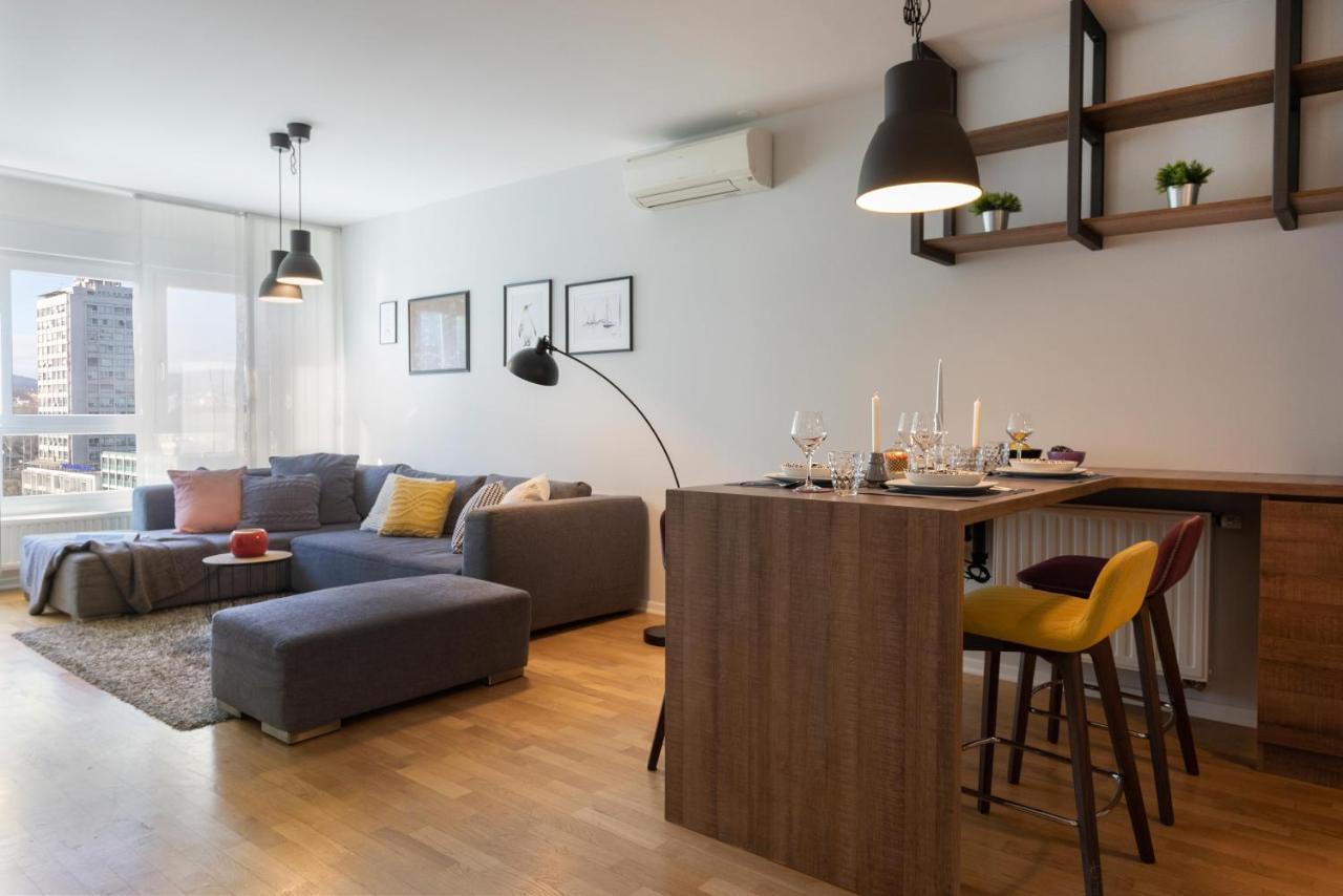 Spacious Apartment In Radnicka Business Zone - Free Parking Zagreb Bagian luar foto